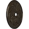 Ekena Millwork Sellek Ceiling Medallion (Fits Canopies up to 9"), 42 1/8"OD x 1 7/8"P, Stone Hearth Crackle CM42SKSHC - alternate 4